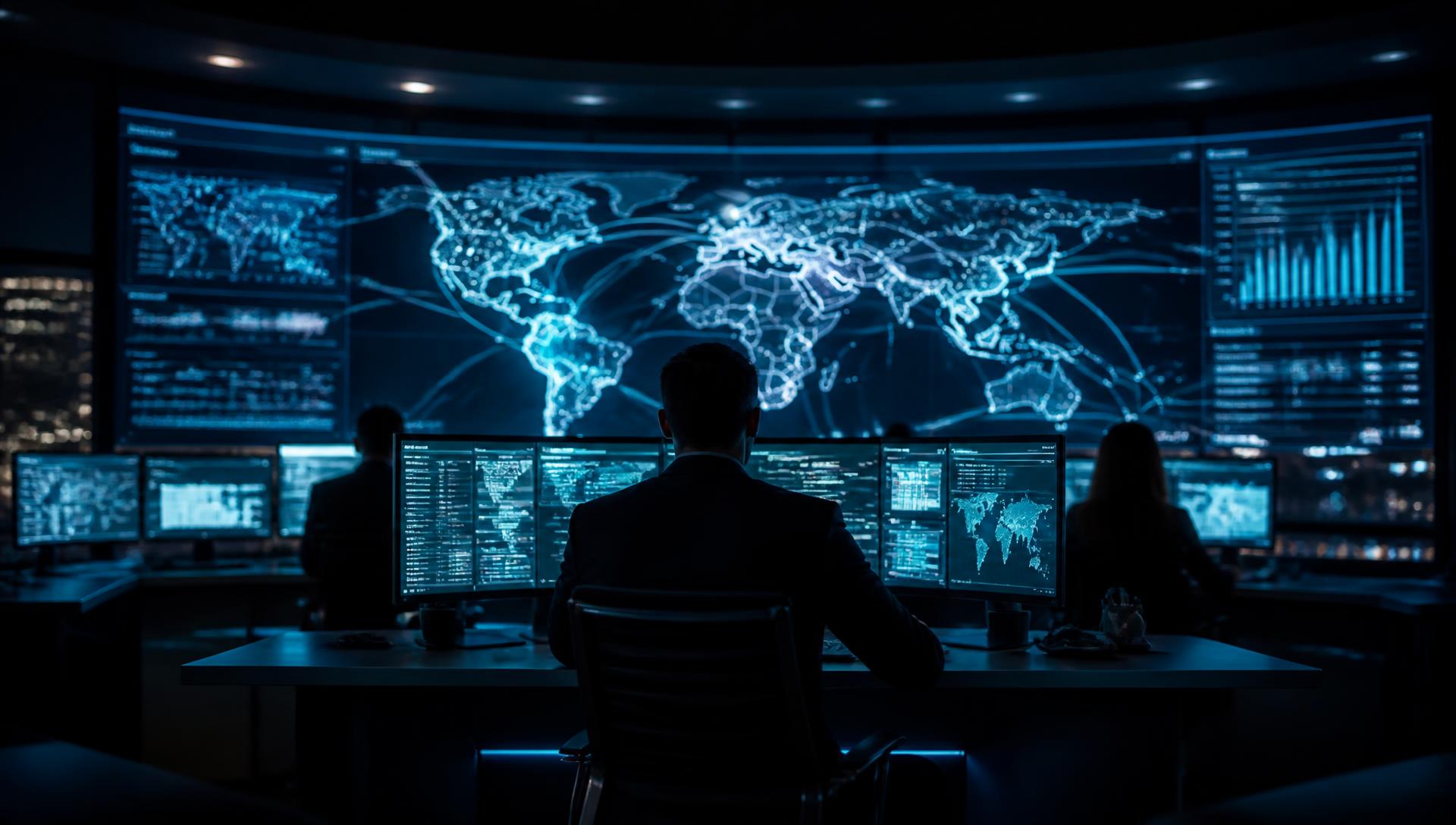 Leitstand für globalen Zahlungsverkehr mit Karten grenzüberschreitender Transfers und Live-Transaktionsüberwachung
